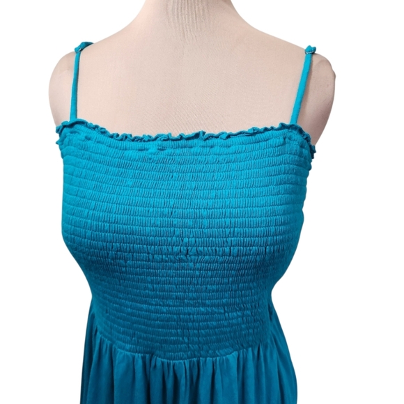 ANTHROPOLOGIE Daily Practice Smocked Maxi Dress - Size XL - Picture 6 of 17